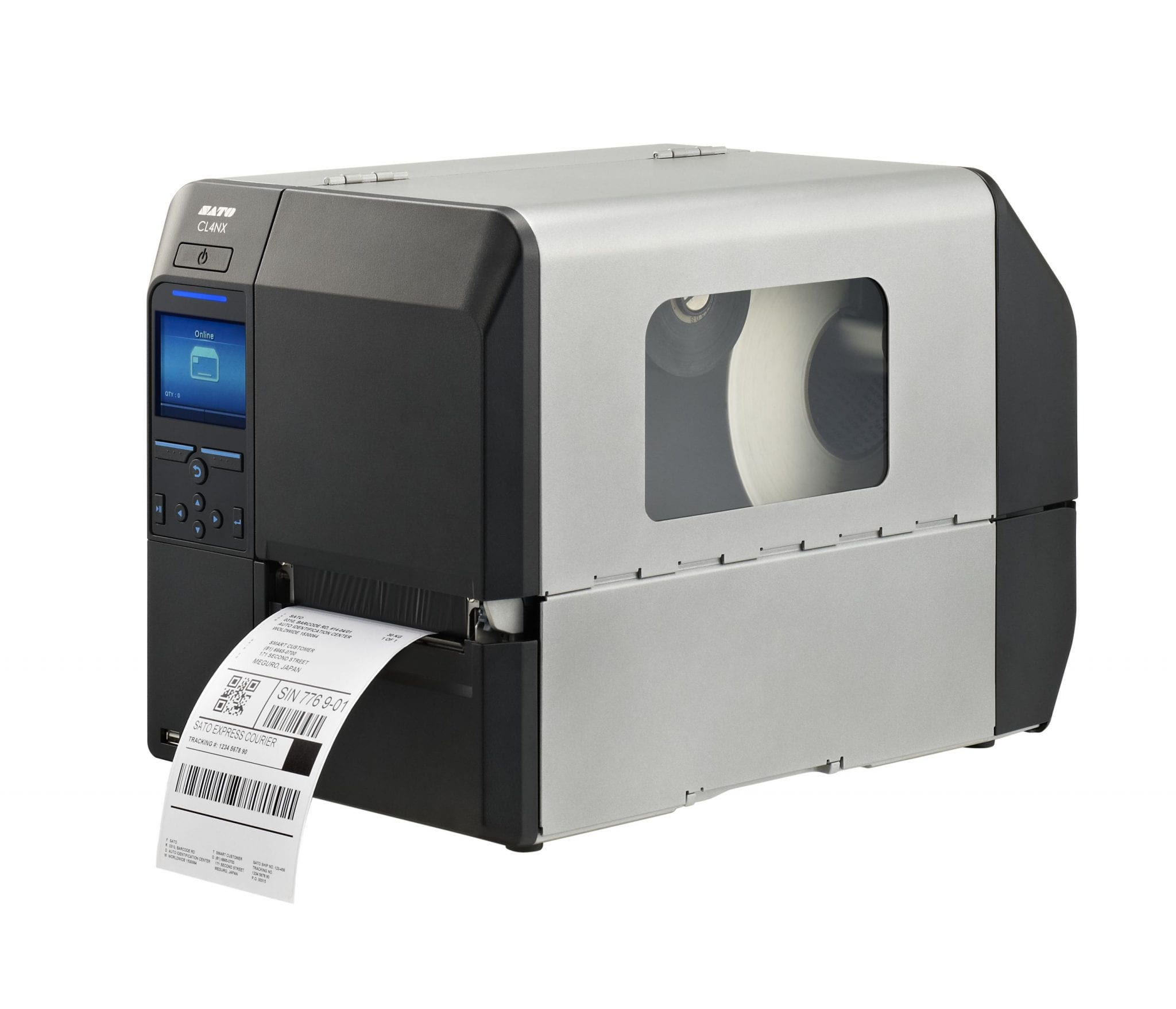 Sato CL408NX PRINTER Industrial 4 Thermal Transfer Printer 203dpi 