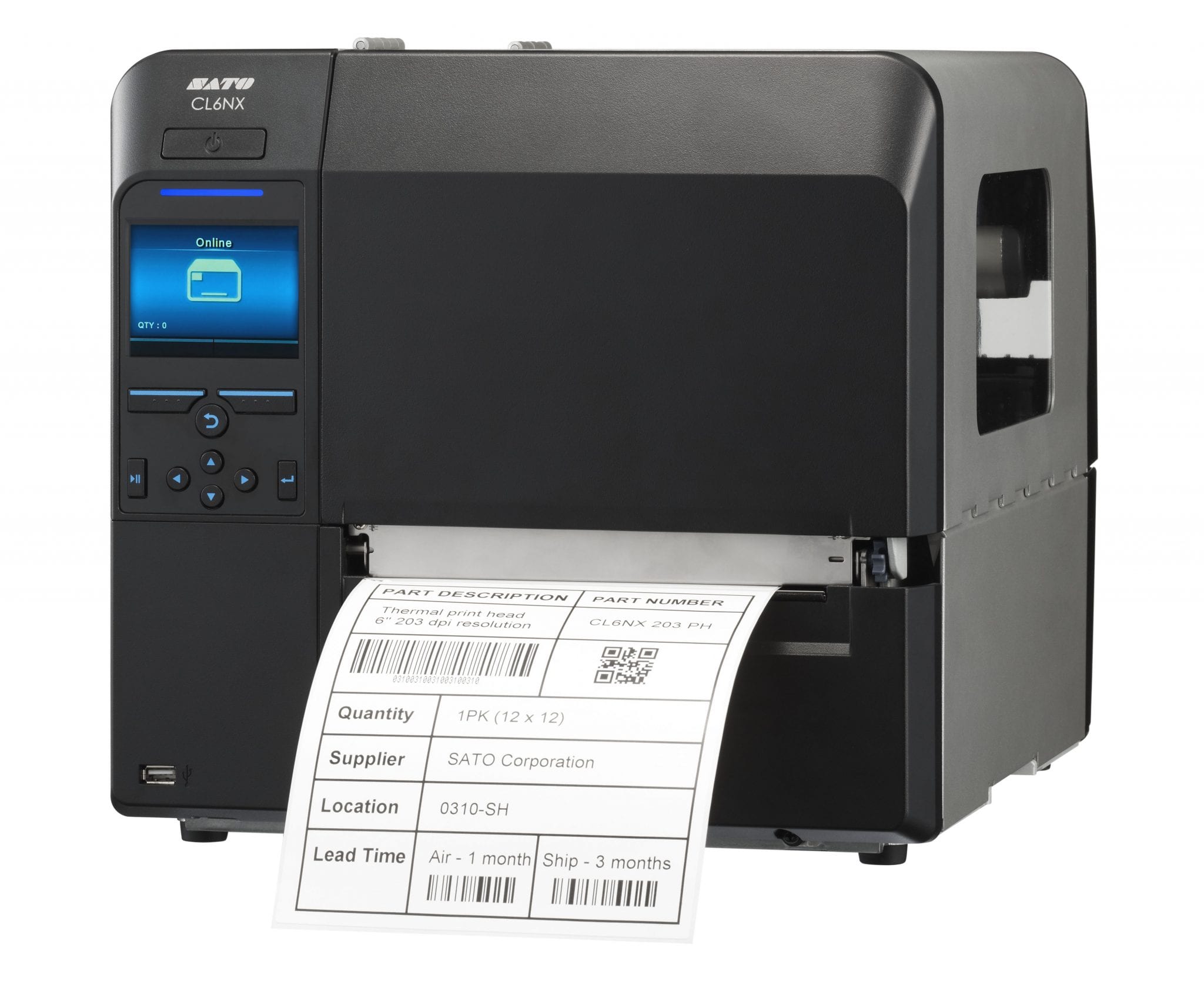 SATO CL608NX Thermal Printer Support